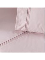 Jogo De Cama Ellos 200 Fios Queen 04 Peças 80% Algodão / 20% Poliéster - Rosa