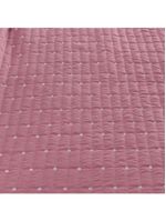 Kit Cobre Leito Casal Padrão 3 Peças Bordado Urbany Hipercal 400 Fios 100% Poliéster - Rosê