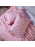 Kit Cobre Leito Casal Padrão 3 Peças Bordado Urbany Hipercal 400 Fios 100% Poliéster - Rosê