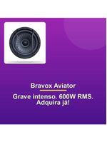 Alto Falante Subwoofer 12 Bravox Uxp Aviator 12-d2 600w Rms