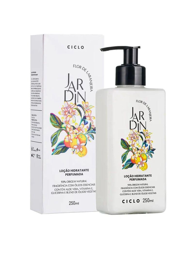 Ciclo Jardin Flor De Laranjeira - Loção Hidratante 250ml