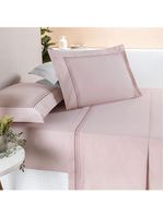 Jogo De Cama Ellos 200 Fios King 04 Peças 80% Algodão / 20% Poliéster - Rosa