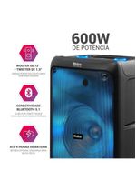 Caixa De Som Amplificada Philco Bluetooth V51 600W PCX5200 Bivolt