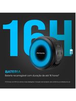 Caixa De Som Speaker Aiwa Bluetooth Luzes Bivolt