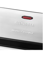 Sanduicheira E Grill Mondial Press Antiaderente Preto-inox 127 V