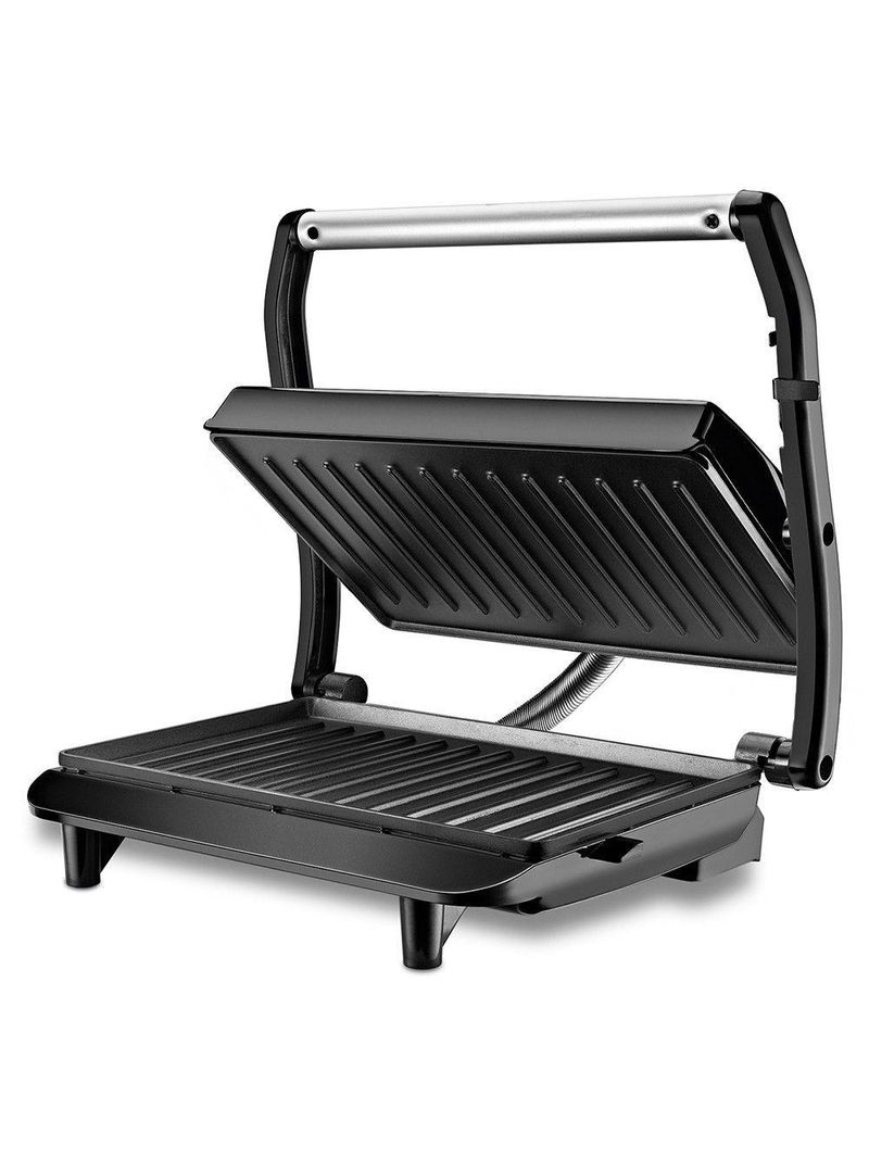 Sanduicheira E Grill Mondial Press Antiaderente Preto-inox 127 V