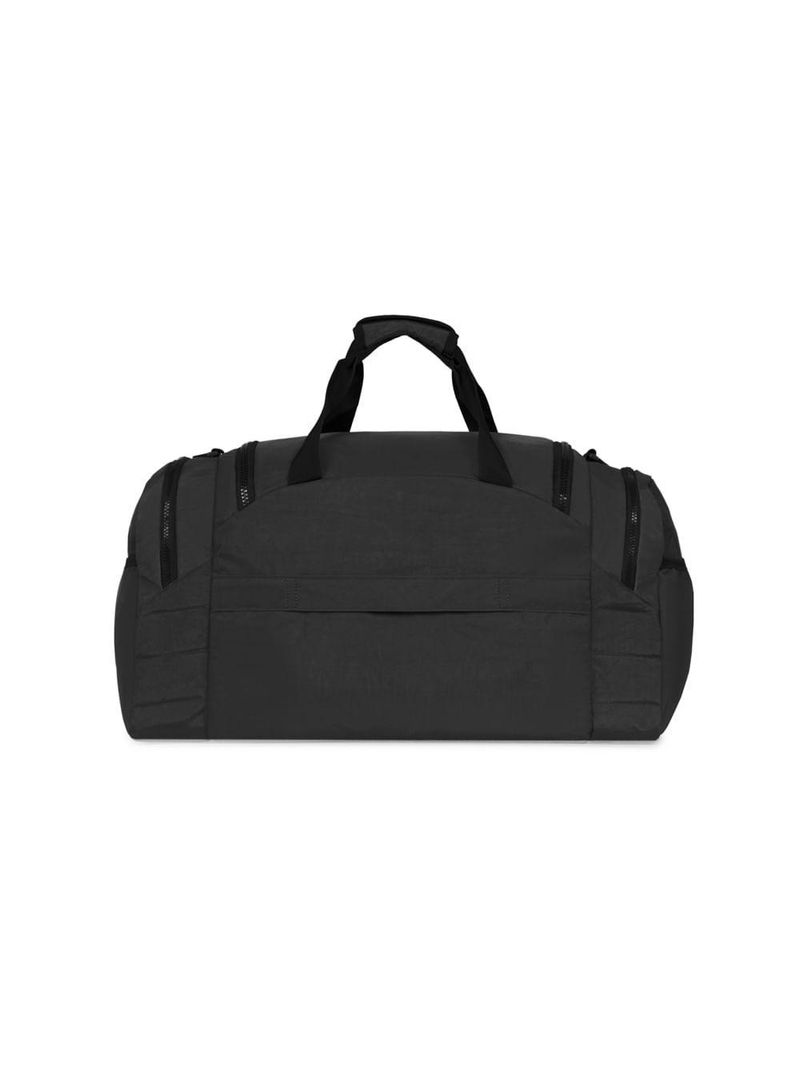 Bolsa de viagem color block bolso duplo frontal preta