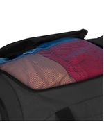 Bolsa de viagem color block bolso duplo frontal preta
