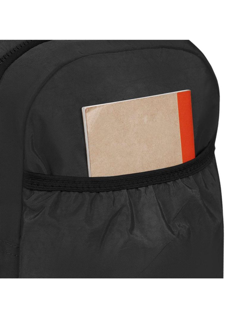 Bolsa de viagem color block bolso duplo frontal preta
