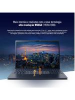 Notebook VAIO FE16 Intel® Core i7-1355U Linux 24GB RAM 512GB SSD 16" IPS WUXGA Antirreflexo - Cinza Grafite