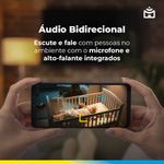 Smart Câmera 360° Bot Wi-Fi 3ª Geração - Positivo Casa Inteligente - 2K 4MP - Visão Noturna 10m - Áudio Bidirecional