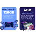 Tablet Positivo Vision TAB 11 com Capa e Caneta 4GB RAM 128GB 4G Tela 11” Full HD Octa-Core - Preto