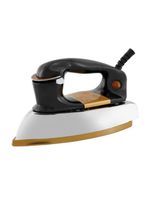 Ferro De Passar Philco Retro Base Cerâmica Pfe01p Preto Branco Dourado 220v