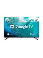 TV Philips Smart Google TV 4K HDR 50 50PUG7019 Preto Bivolt