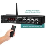 Amplificador Receiver Ths 1900 60w Rms Taramps Bivolt