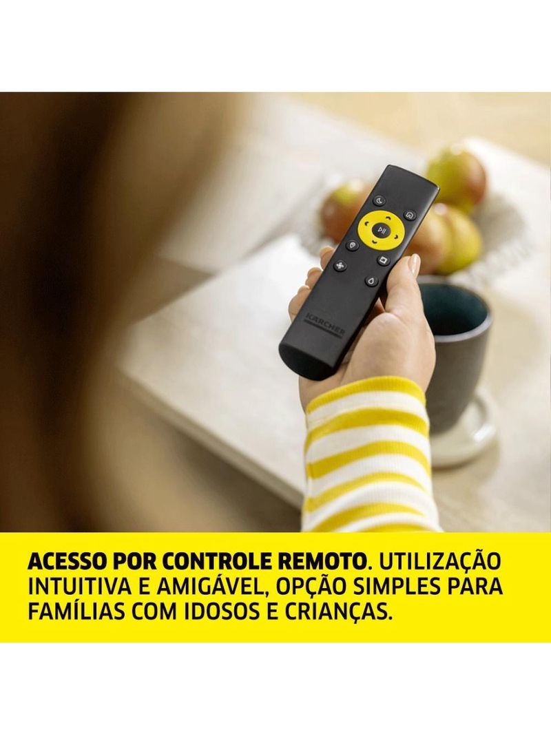 Robô Aspirador De Pó Kärcher RCV 2 Com Navegação E Controle Remoto – Bivolt