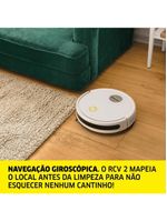 Robô Aspirador De Pó Kärcher RCV 2 Com Navegação E Controle Remoto – Bivolt