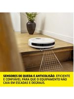 Robô Aspirador De Pó Kärcher RCV 2 Com Navegação E Controle Remoto – Bivolt