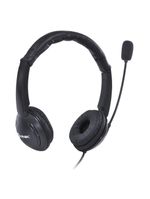 Fone Headset Corp Usb Com Microfone - Preto - Vk390