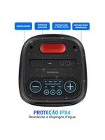 Party Box XSound Mondial Preto 800W PBX-800 Party Box PBX-800 Bivolt