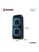 Party Box XSound Mondial Preto 800W PBX-800 Party Box PBX-800 Bivolt
