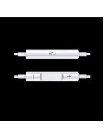 Fone Com Fio Usb-c Branco Microfone Cancelamento De Ruído - áudio Cristalino E Graves Profundos