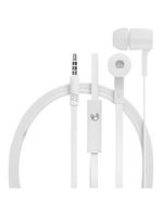 Fone Intra-auricular Microfone Anti-ruído Com Fio branco