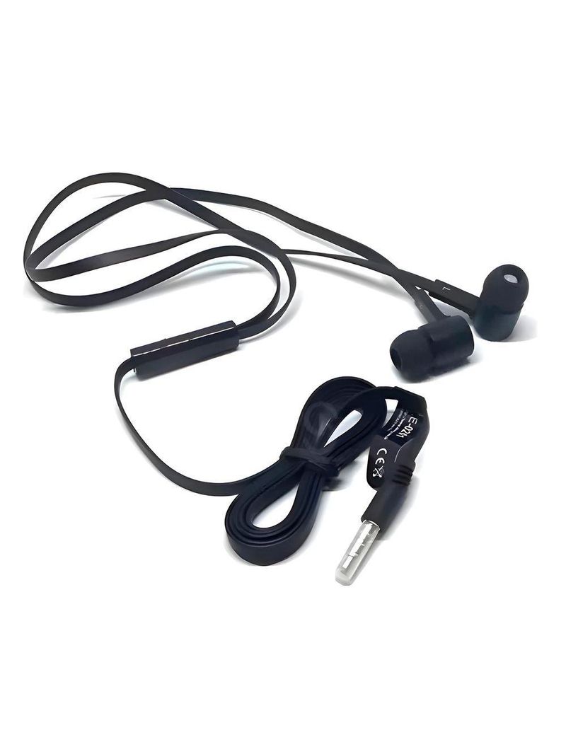 Fone Intra-auricular Microfone Anti-ruído Com Fio branco