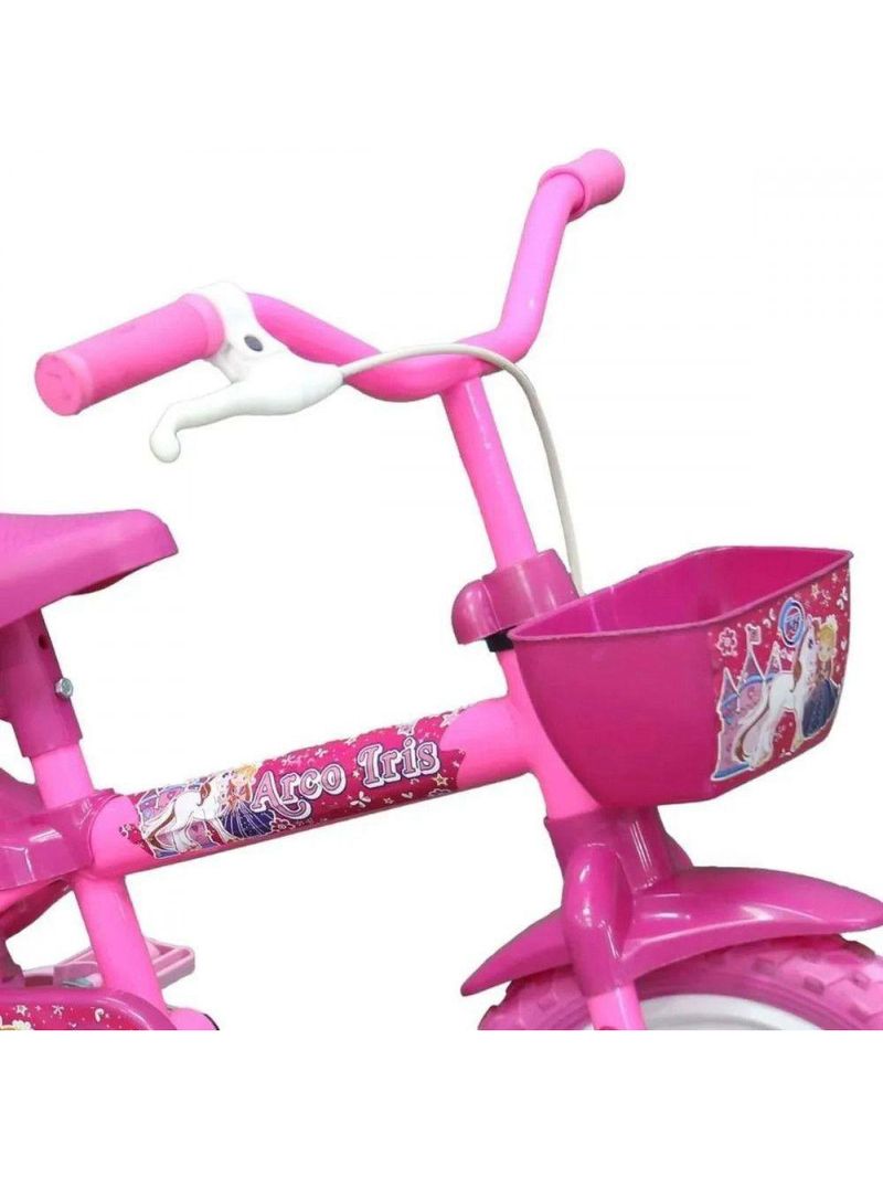 Bicicleta Track Tk3 Aro 12 Infantil Iris Rosa