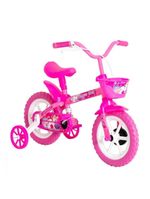 Bicicleta Track Tk3 Aro 12 Infantil Iris Rosa