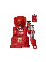Kit De Bombeiro Resgate Com Acessórios Brinquedo Infantil