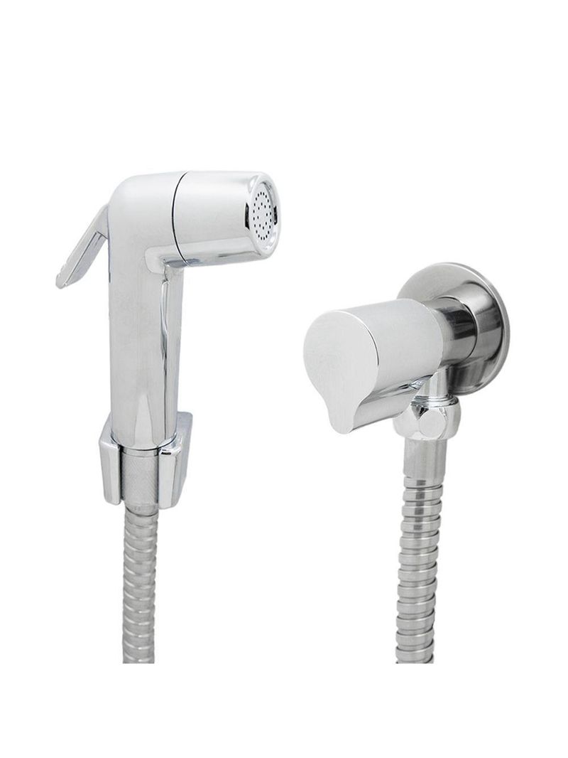 Chuveirinho Ducha Higiênica Gatilho Metal Cromado 1/4 Volta