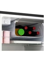 Frigobar Preto 124L Inverter Midea MDRD181FGD303 Bivolt
