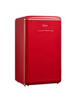 Frigobar Retrô Vermelho 93L Inverter Midea MDRD142RTD323 Bivolt