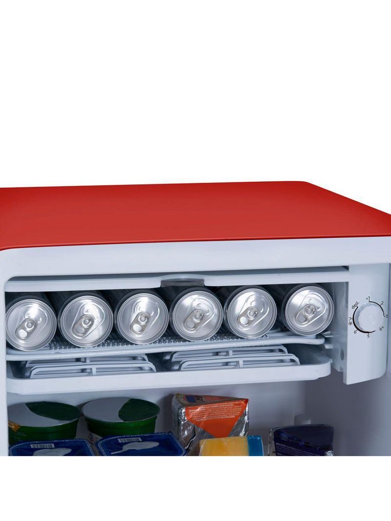 Frigobar Retrô Vermelho 93L Inverter Midea MDRD142RTD323 Bivolt