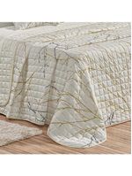 Kit Cobre Leito Colcha Tunes Queen 3 Peças Estampado 180 Fios - Gallys - 100% Poliéster