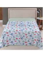 Lençol De Cima Avulso Luar Estampado King 01 Peça Malha 100% Algodão - Birds