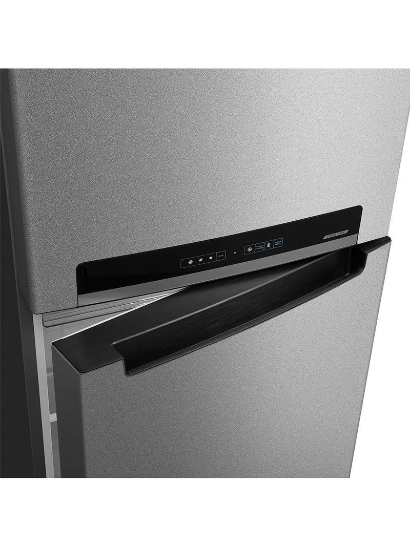Geladeira Midea Duplex Frost Free Inverter 394L MDRT533EVD501 Prata 110V
