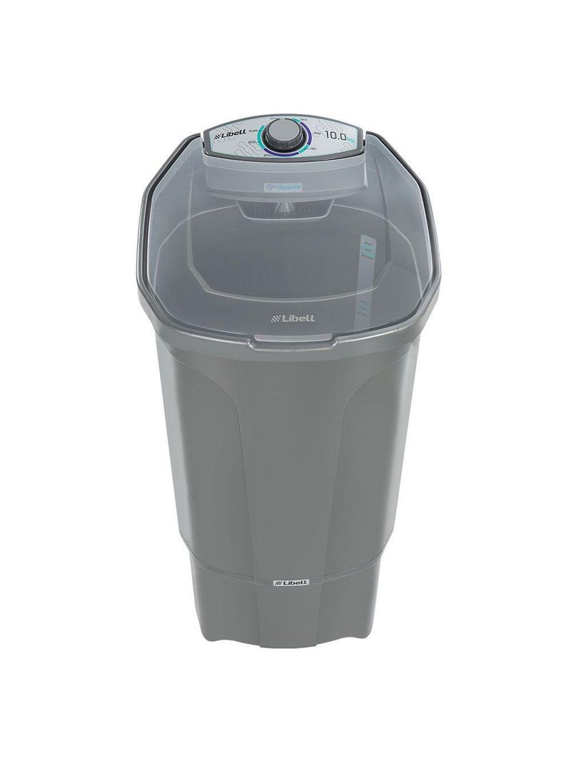 Tanquinho Libell 10Kg com Lavagem por Turbilhonamento Prata 127V