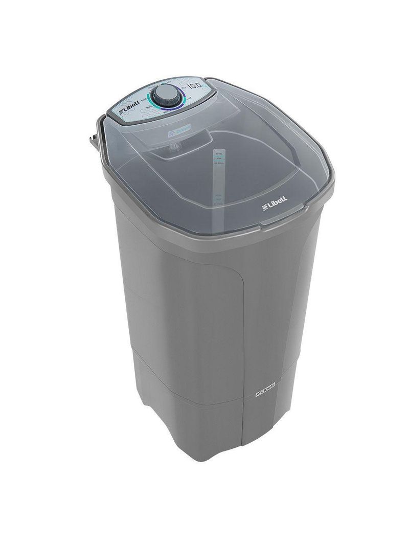 Tanquinho Libell 10Kg com Lavagem por Turbilhonamento Prata 127V