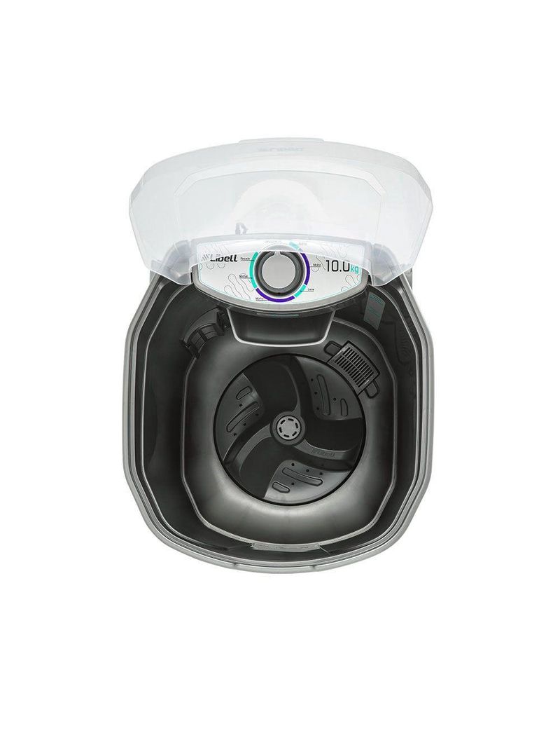 Tanquinho Libell 10Kg com Lavagem por Turbilhonamento Prata 127V