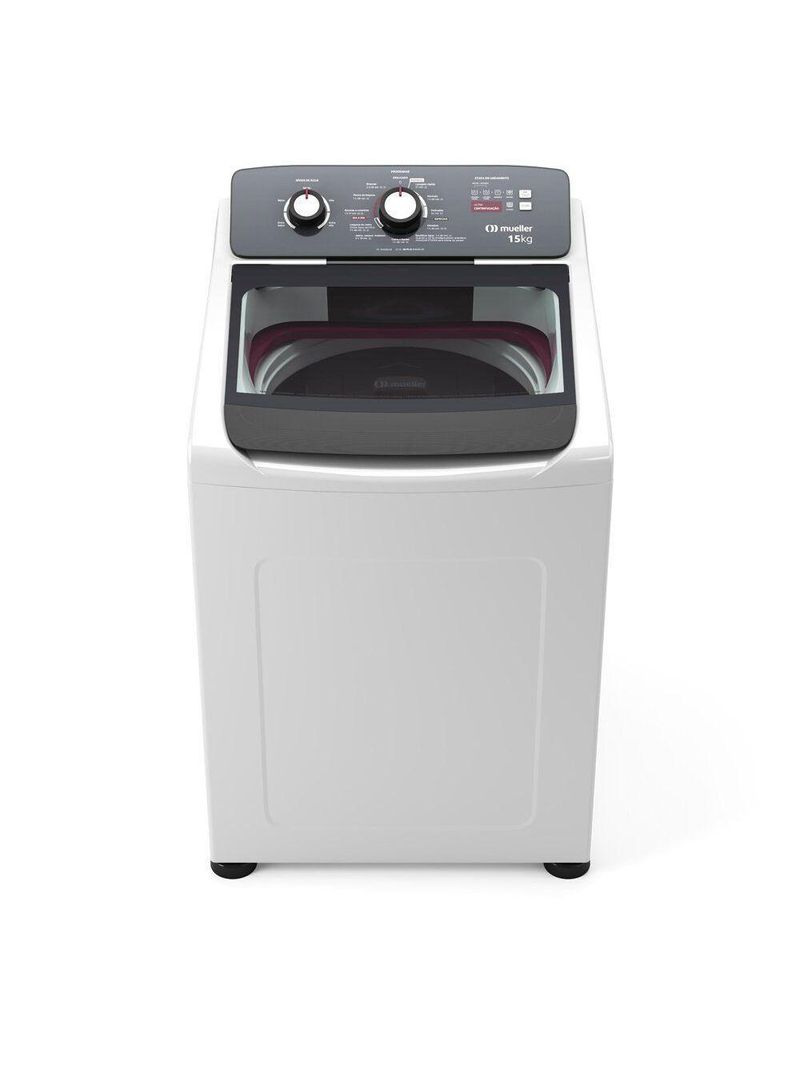 Máquina De Lavar Mueller 15kg, Com Ultracentrifugação Mla15 Branco 110V