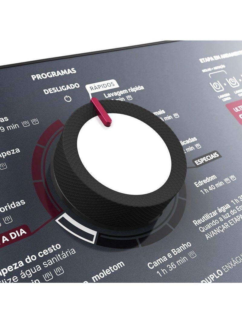 Máquina De Lavar Mueller 15kg, Com Ultracentrifugação Mla15 Branco 110V