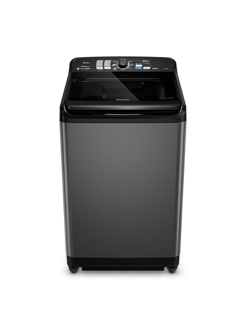 Maquina De Lavar Panasonic 15kg Sistema Ciclone Titânio NA-F150B1TA 110V