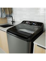 Maquina De Lavar Panasonic 15kg Sistema Ciclone Titânio NA-F150B1TA 110V