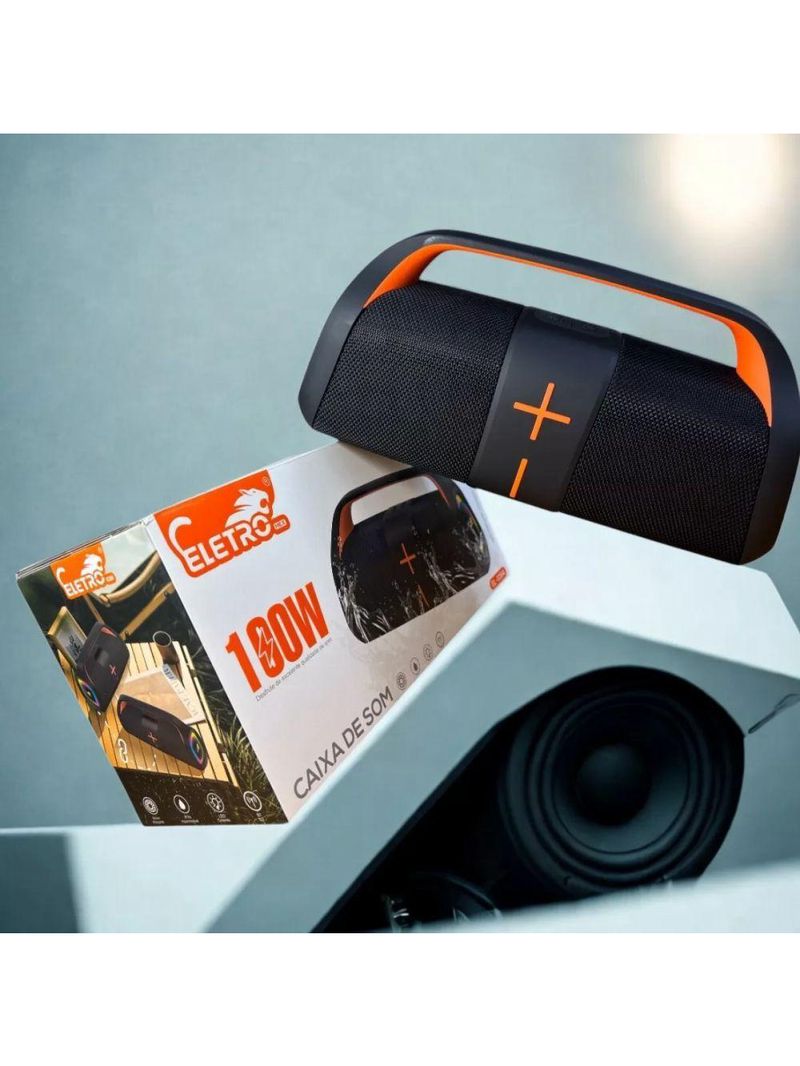 Caixa De Som Bluetooth Portátil à Prova D'agua 100w