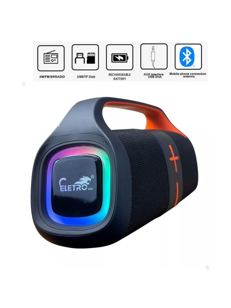 Caixa De Som Bluetooth Portátil à Prova D'agua 100w