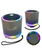 Mini Caixa De Som Bluetooth Usb 10w Led Rgb