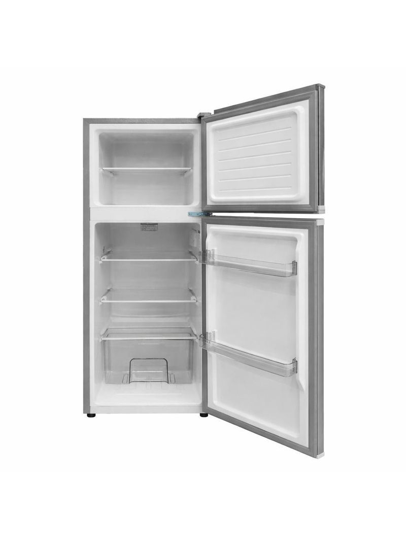 Geladeira Refrigerador Compacto HQ 140L Duplex Defrost, Baixo Consumo A+++ Cinza HQ-140RDF-CZ 110V