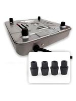 Fogão Cooktop Elétrico Portátil 1 Boca 1000w - Ideal Para Viagens, Camping E Cozinha